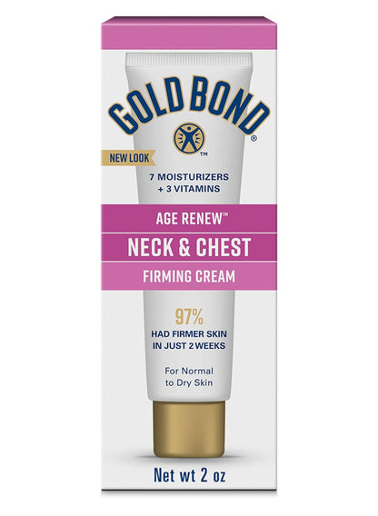 Gold Bond Age Renew Neck & Chest Firming Cream, 2 oz.