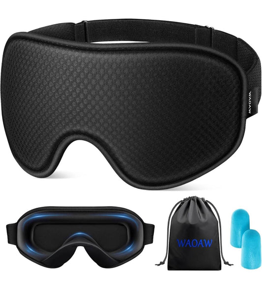 DreamRest Sleep Mask & Earplugs Set