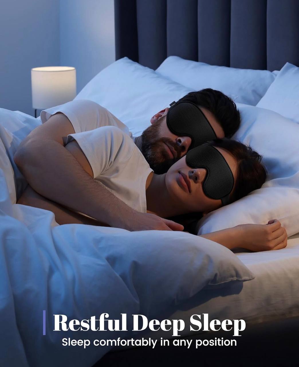 DreamRest Sleep Mask & Earplugs Set