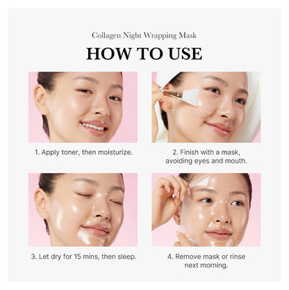 medicube Collagen Overnight Wrapping Peel Off Facial Mask